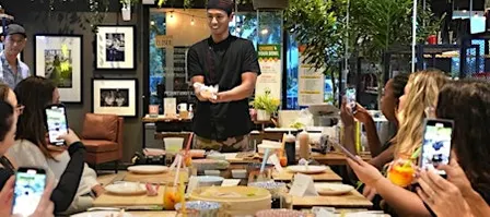 Sushi Making 101 at Lemongrass Asian Bistro