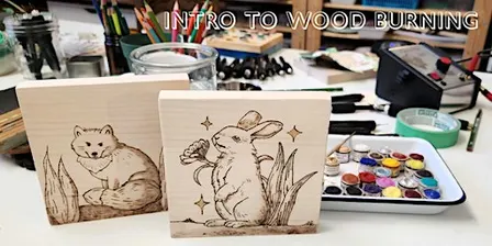 Intro to Wood Burning aka Pyrography for Beginners -Level 1