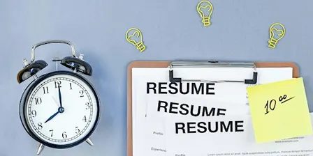 Resume editing and job interview skills