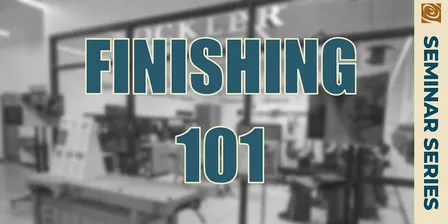 Finishing 101