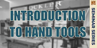 Introduction To Hand Tools