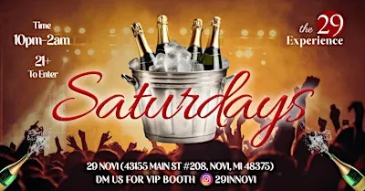 Saturday Nights @29Novi
