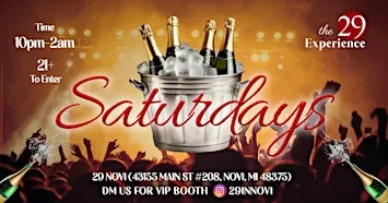 Saturday Nights @29Novi
