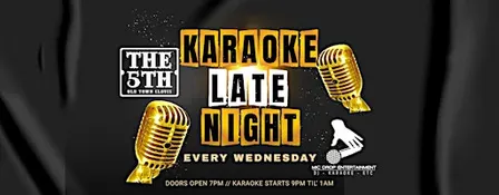 Wednesday Karaoke @ The 5th