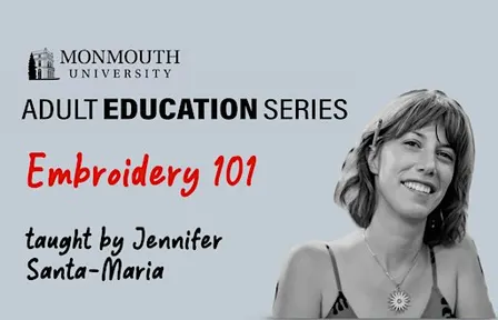 Adult Education Series: Embroidery 101