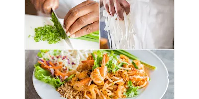 Making Shrimp Pad Thai With Chef Jesse - Cooking Class in Baltimore | Classpop!™