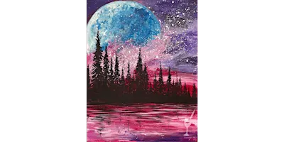 Views of the Galaxy in the Forest - Paint and Sip in San Antonio | Classpop!™