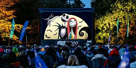 The Nightmare Before Christmas Outdoor Cinema at Lincoln Castle