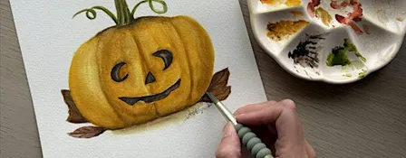 Halloween Edition - Botanical Watercolour for Beginners
