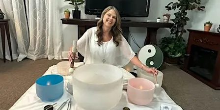 Sound Bath, Crystal Bowls, Tuning Forks and Light Activation
