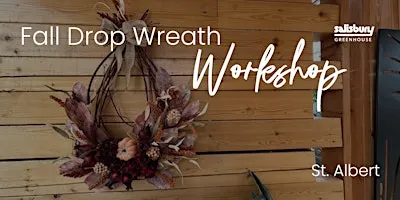 DIY Fall Drop Wreath | Workshop | St. Albert