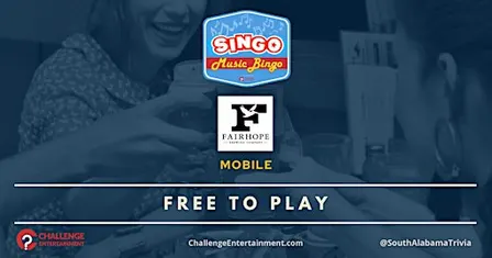 Weekly SINGO Music Bingo Nights at Fairhope Brewing Co - Mobile