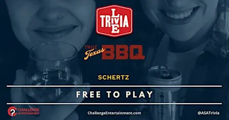 Weekly Live Trivia Nights at True Texas BBQ - Schertz