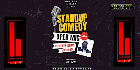 One-And-A-Half Jokes (English Comedy Open Mic)