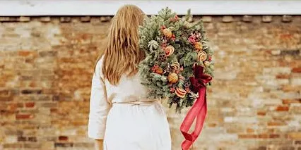 Christmas Wreath Workshop in St Ives Cambridgeshire