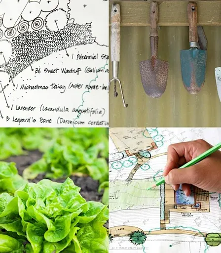 Market Garden design : site design for food growing inc. agroforestry