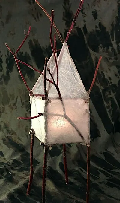 Washi and Dogwood:  Lanterns with Kathleen Doody
