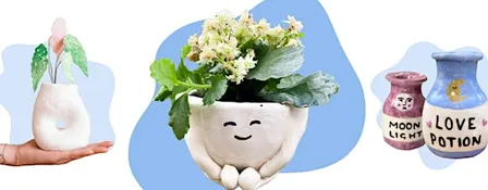 Make Your Own Plant Pot or Vase Pottery Workshop