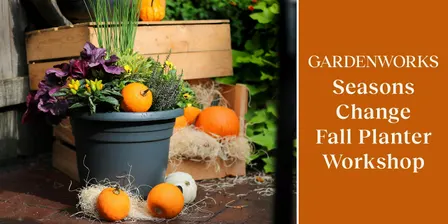 Seasons Change Fall Planter Workshop at GARDENWORKS Coquitlam