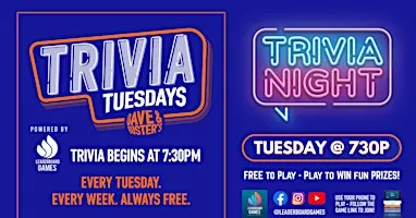 Trivia Night | Dave & Buster's - Freehold NJ - TUE 730p @LeaderboardGames