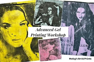 Image Transfer Gel Printing Workshop