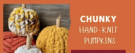 Make a Chunky Hand-Knit Pumpkin at P.F. Chang's (Akron/Summit Mall)