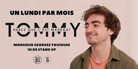 Tommy Bourbi - spectacle de stand up chez M. Georges - Toulouse