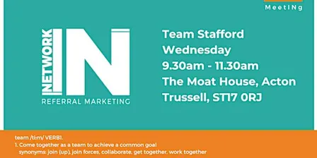 NetworkIN Team Stafford  Fortnightly Meeting