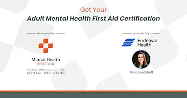 FREE Blended In- Person Mental Health First Aid -  09/24/26  Plainfield