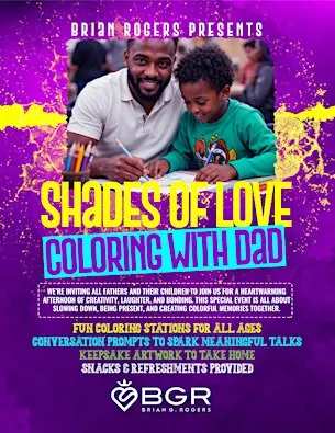 Shades Of Love - Coloring With Dad