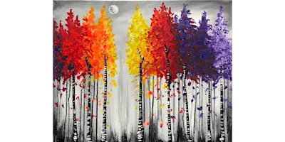 Vibrant Forest - Paint and Sip in Fishkill | Classpop!™