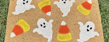 Spooky Season Rug Painting Workshop