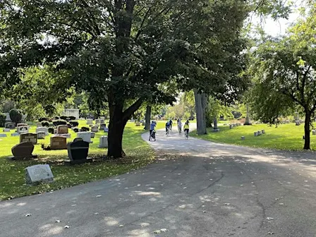 Forest Home Cemetery Bike Tour