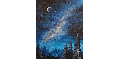 Cosmic Forest - Paint and Sip in New Braunfels | Classpop!™