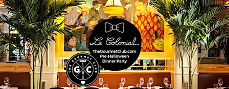 Black Tie Pre-Halloween Dinner Party at Le Colonial, Delray Beach