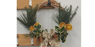 Natural Christmas Wreath making at Kingsbury Water Park