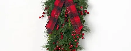Decorate Your Own Christmas Swag