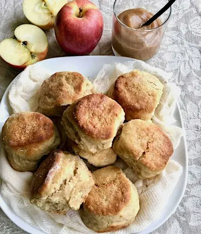 Biscuits & Scones with Apple Butter & Jam