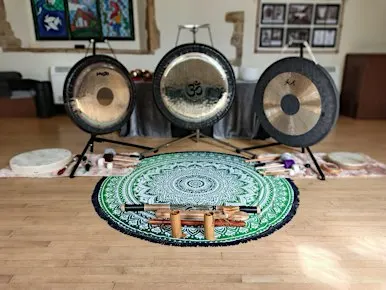 Sound Bath at Woolstone Community Centre