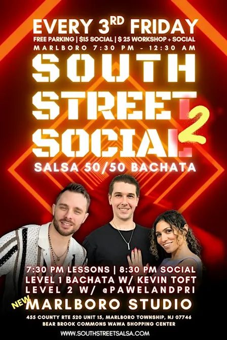 South Street Salsa Marlboro 50/50 Social