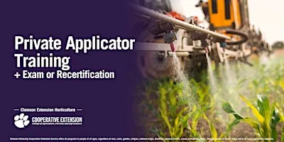 Private Applicator Training + Exam or Recertification