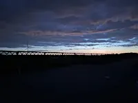 Winter Solstice at Bennerley Viaduct