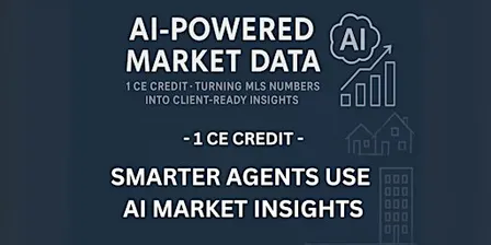 1 CE Credit - AI-Powered Data: MLS to Client-Ready Insight Colorado Springs