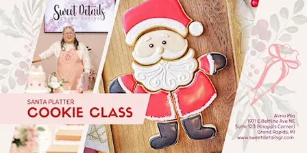 Santa Cookie Platter Class