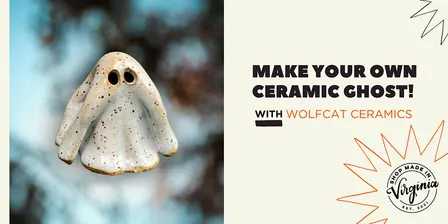 Make Your Own Ceramic Ghost! w/ Wolfcat Ceramics