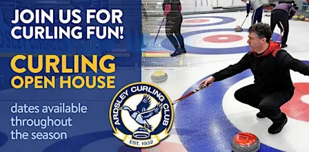 Try Curling at Ardsley Curling Club - Open House 2026/27