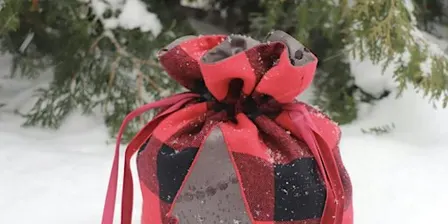 Back to Basics Sewing Course – Learn to Sew a Christmas Gift Bag