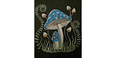 Mushroom Garden - Paint and Sip in Norfolk | Classpop!™