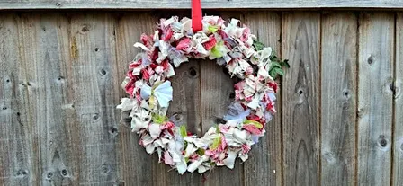 Christmas Rag Wreath Workshop