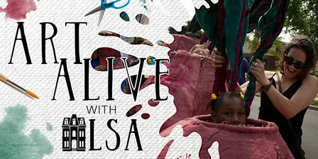 Make a Tableaux with Locust Street Art for Art Alive!